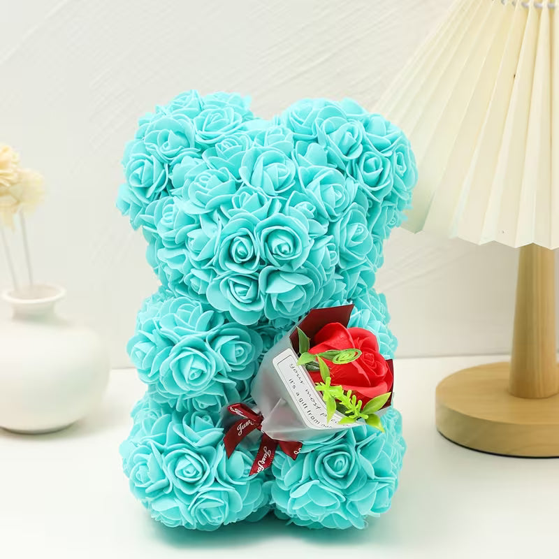 L'Ours Passion & Son Bouquet Tendresse